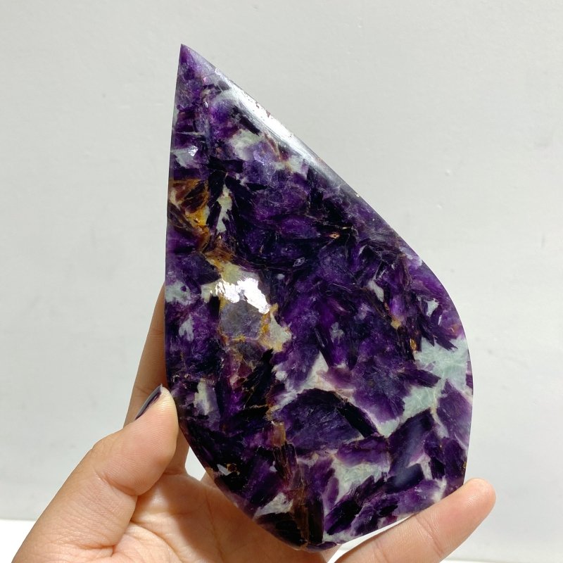9 Pieces Spark Lepidolite Arrow Head Shape - Wholesale Crystals