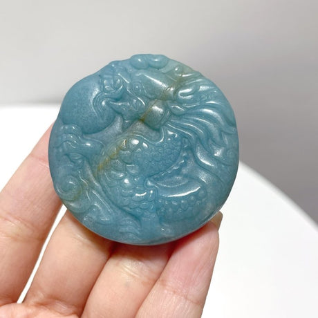 9 Pieces Unique Trolleite Stone Dragon Crystal Carving - Wholesale Crystals