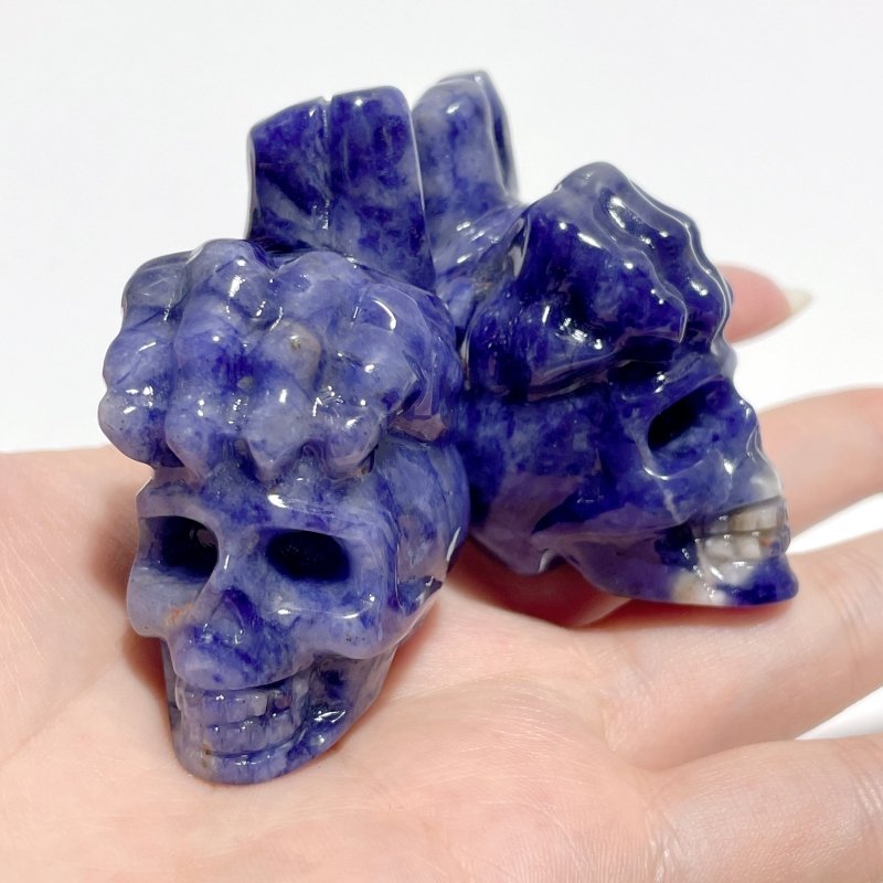 9 Types Crystal Skull With Hand Carving Wholesale Pink Opal Obsidian - Wholesale Crystals