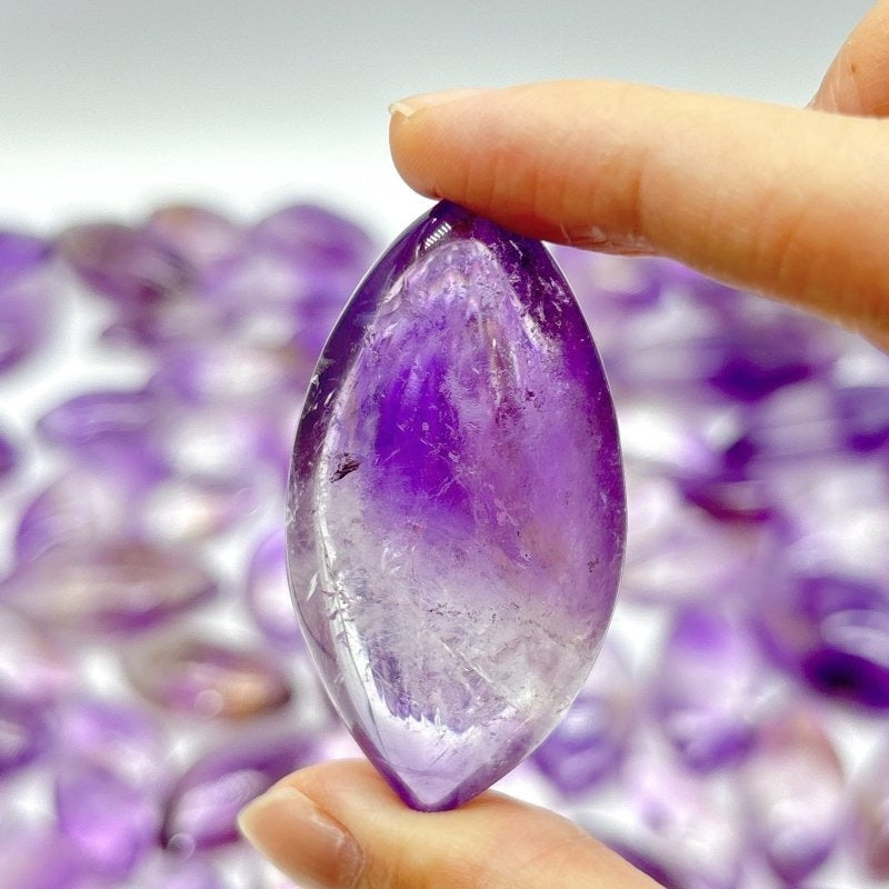 91 Pieces Amethyst Leaf Carving - Wholesale Crystals