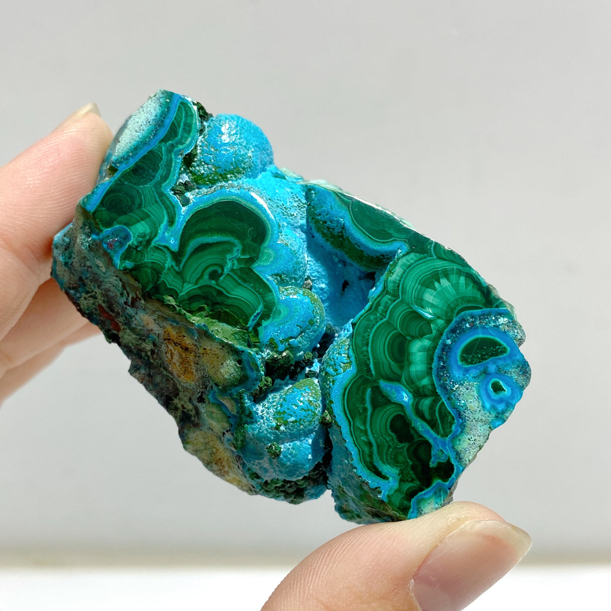 10 Pieces Beautiful Chrysocolla Mixed Malachite High Quality Specimen