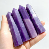 95 Pieces Lepidolite Tower Point - Wholesale Crystals