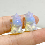 Mini Opalite Unicorn Carving Animals Wholesale