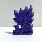 5 Pieces Lapis Lazuli Nine-tailed Fox Carving