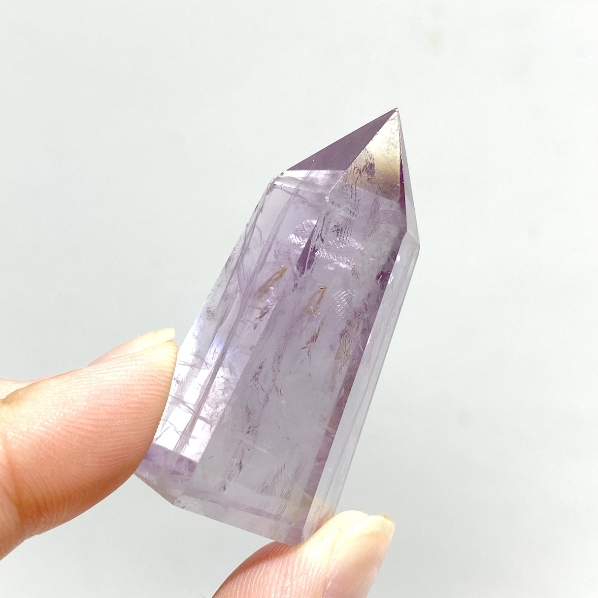 34 Pieces God's Fingerprint Light Purple Amethyst Tower
