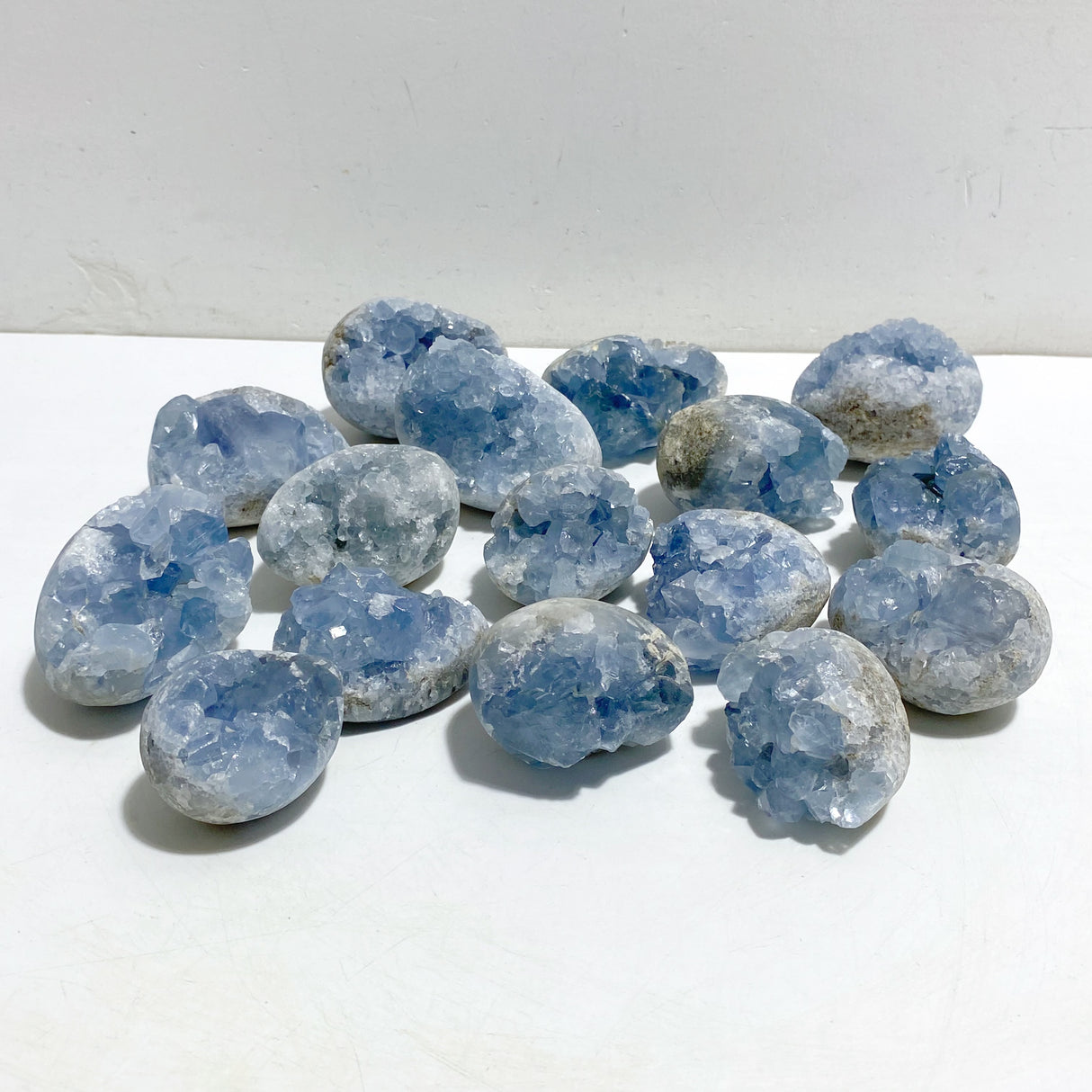 Geode Blue Celestite Egg Shape Wholesale