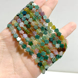 22 Types Flower Shape Bracelets Wholesale Green Aventurine Amazonite Moss Agate