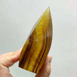 13 Pieces High Quality Large Rainbow Fluorite Flame Mixed Color