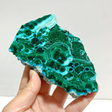 5 Pieces High Quality Beautiful Chrysocolla Mixed Malachite Slab Specimen #8