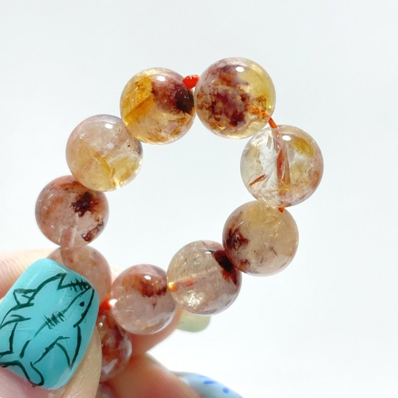 9mm Citrine Mixed Fire Quartz Bracelets Wholesale - Wholesale Crystals