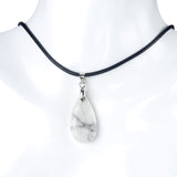 KS1691 - Cut Faceted Diamond Shape Crystal Pendant