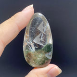 6 Pieces Fish Garden Quartz Inner Scene Carving