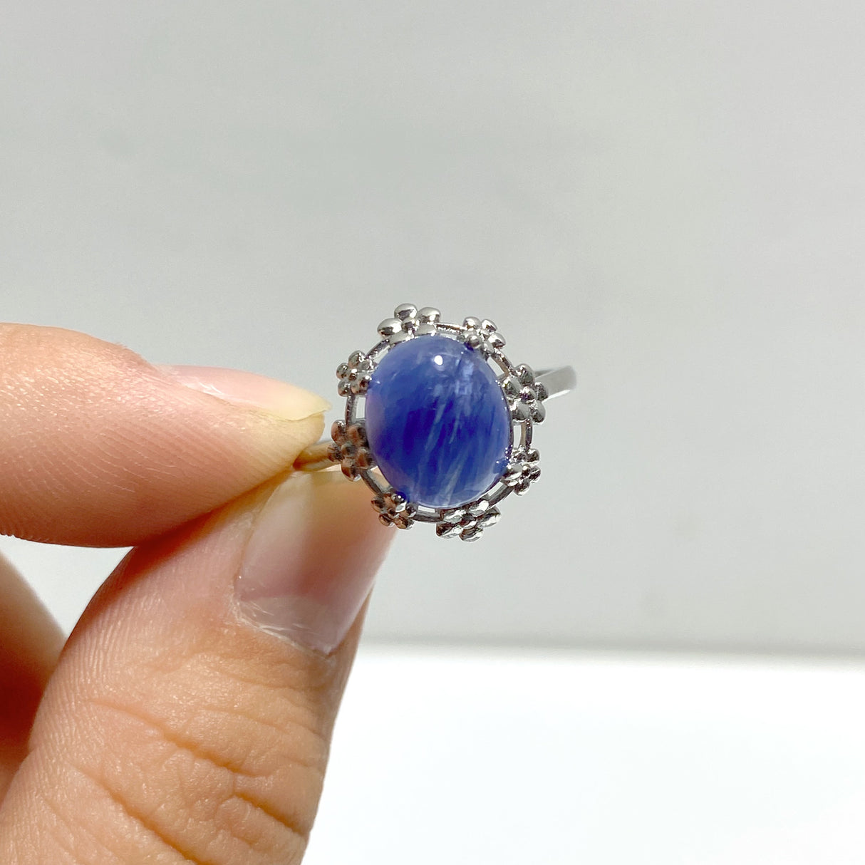 101 Pieces Blue Kyanite Different Styles Rings