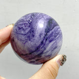 27 Pieces Purple Stripe Jasper Spheres