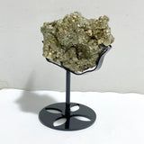 Natural Pyrite Mineral Specimen With Stand #A5