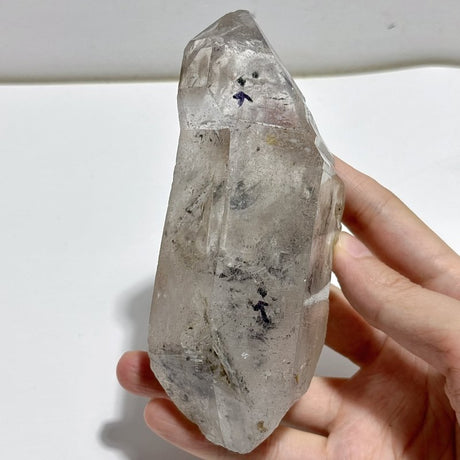 A71 Black Quicksand Enhydro Crystal Moving Bubble - Wholesale Crystals