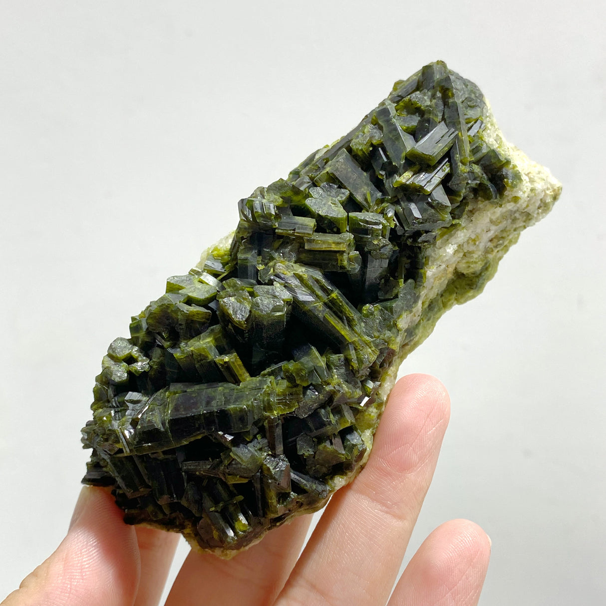 10 Pieces Raw Epidote Stone Specimen