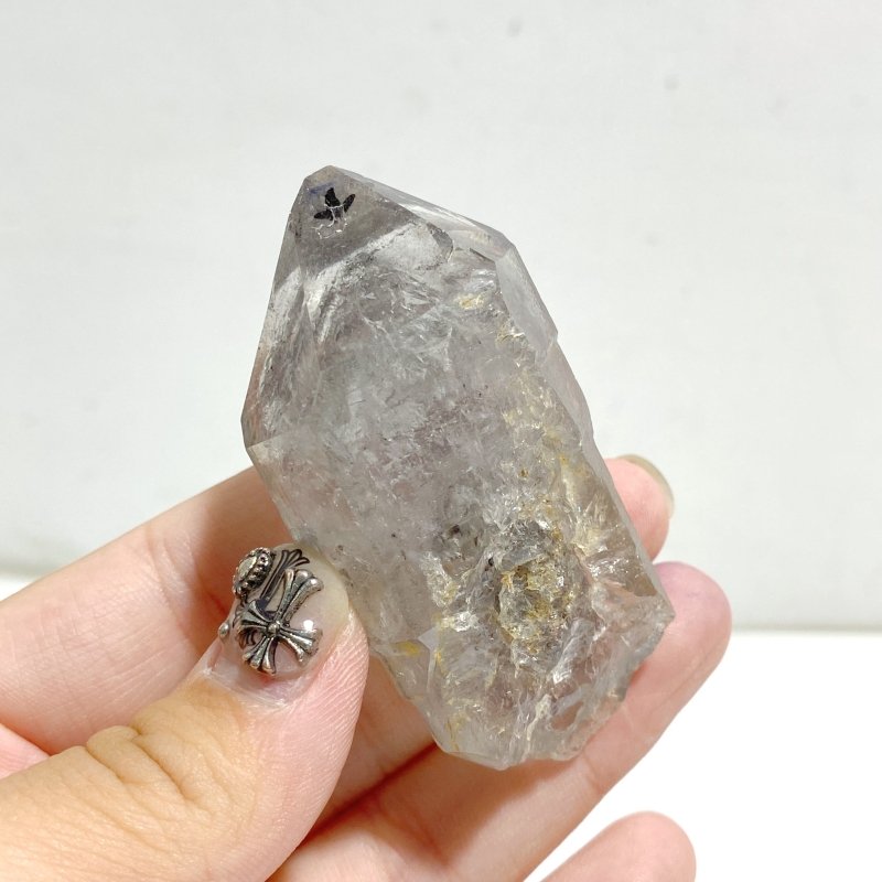 A99 Enhydro Quartz With Black Moving Bubble -Wholesale Crystals