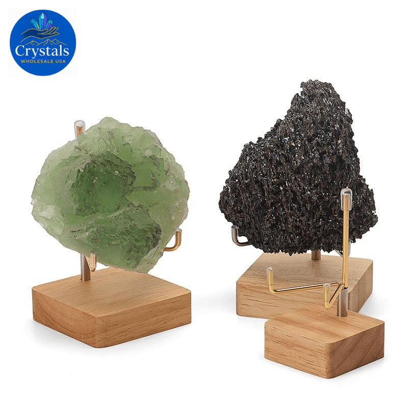 Acrylic & Wooden Crystal Stands 10 - Wholesale Crystals