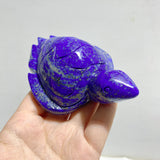 10 Pieces Lapis Lazuli Sea Turtles Carving