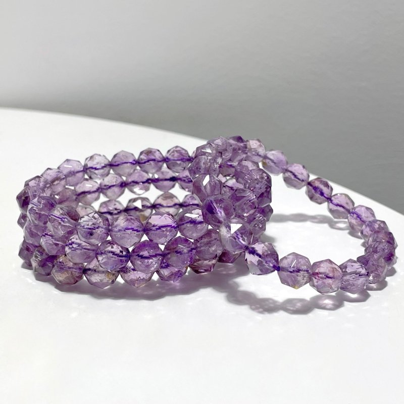 Amethyst Facet Cut Bracelets Wholesale - Wholesale Crystals