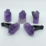 Amethyst Point Car Air Vent Clips Crystal Wholesale Car Accessories -Wholesale Crystals