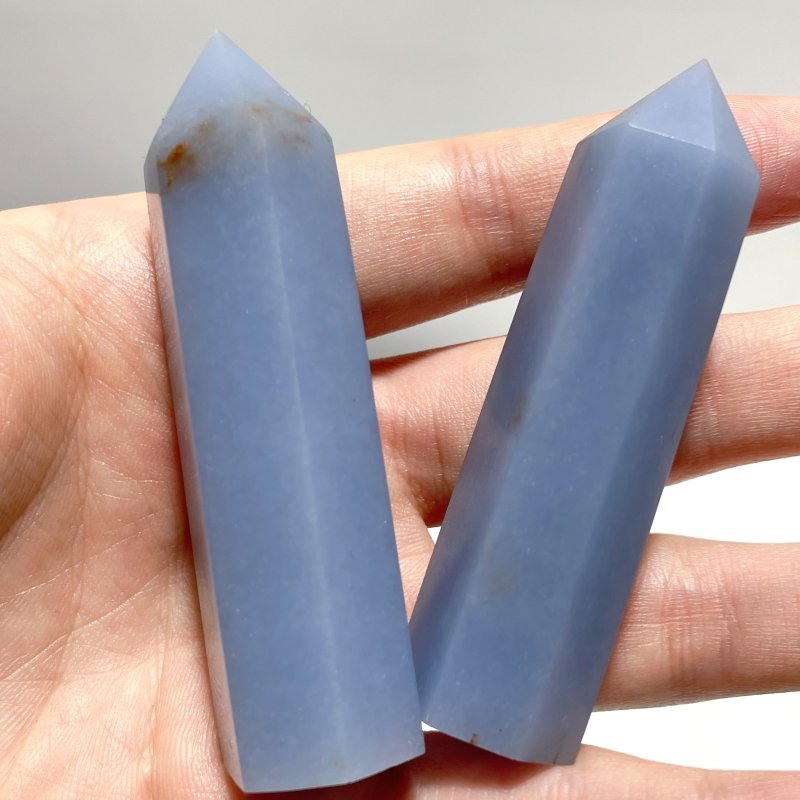 Angelite Point Tower Wholesale - Wholesale Crystals