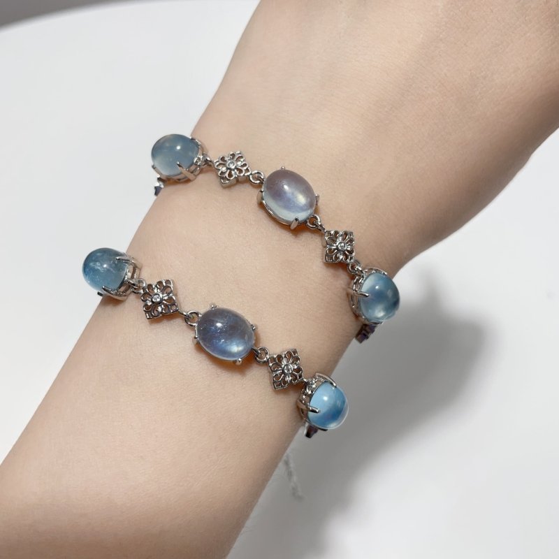 Aquamarine Bracelets Crystal Wholesale - Wholesale Crystals