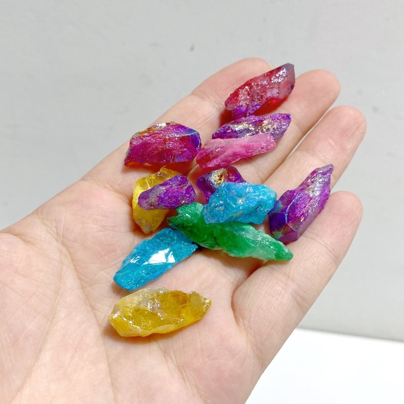 Aura Citrine Mini Point Rough Crystal Wholesale -Wholesale Crystals