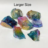 Aura Clear Quartz Raw Stone Wholesale - Wholesale Crystals
