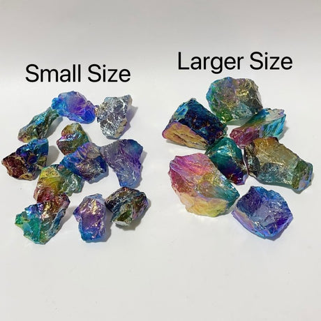 Aura Clear Quartz Raw Stone Wholesale - Wholesale Crystals