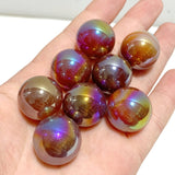 Aura Mini Agate Spheres Wholesale - Wholesale Crystals