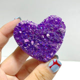 Aura Quartz Cluster Heart Wholesale - Wholesale Crystals
