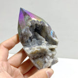 Aura Sphalerite Geode Arrow Head Shape Wholesale - Wholesale Crystals
