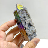 Aura Sphalerite Geode Four - sided Point Wholesale - Wholesale Crystals