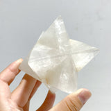 6 Pieces Large Clear Quartz Merkaba
