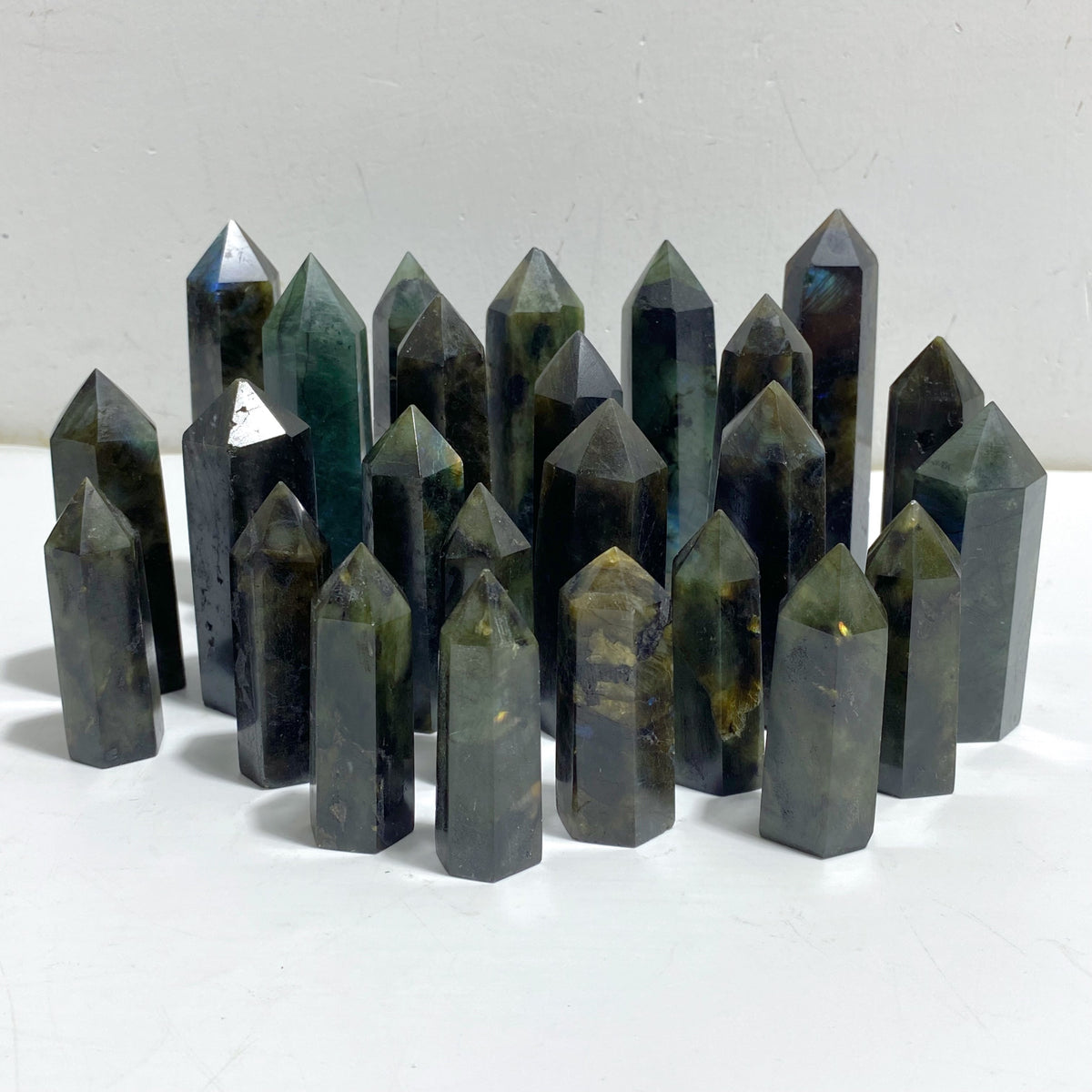 5-10cm Normal Quality Labradorite Point Wholesale