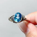 #B3 Silver Rings Wholesale Blue Moonstone Rutile Garnet Sunstone - Wholesale Crystals