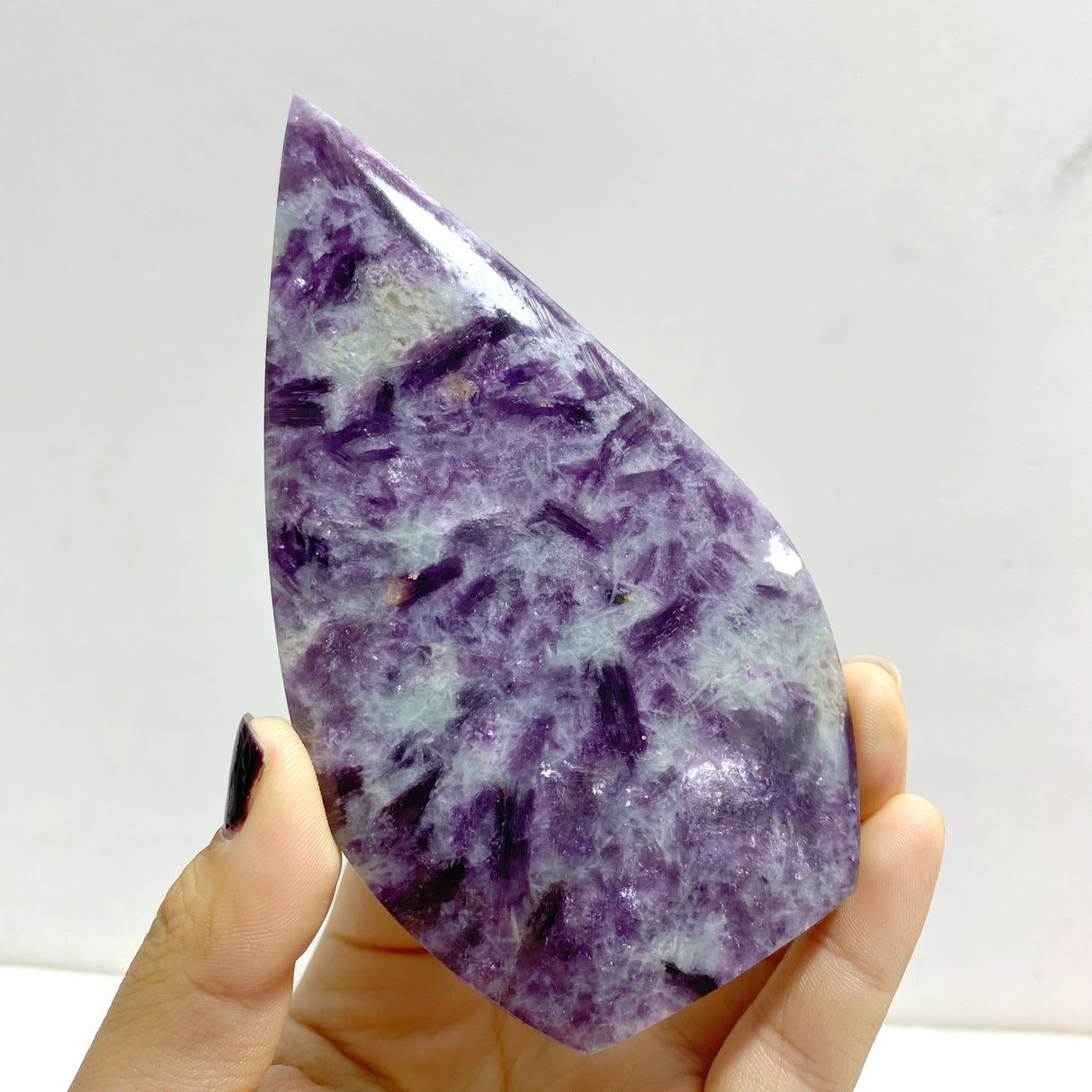 13 Pieces Spark Lepidolite Arrow Head Shape