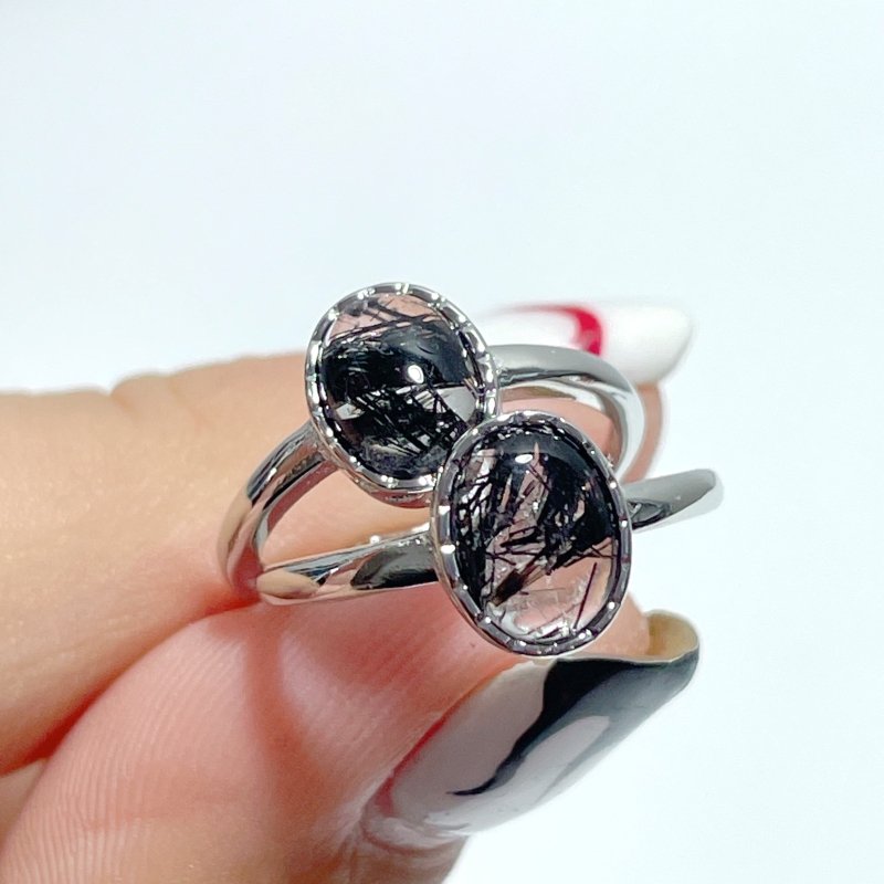 Beautiful Black Tourmaline Ring Crystal Wholesale - Wholesale Crystals