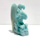 Beautiful Caribbean Calcite Flying Dragon Castle Carving - Wholesale Crystals