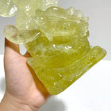 Beautiful Citrine Dragon Carving - Wholesale Crystals