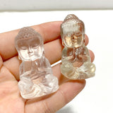 Beautiful Clear Quartz Buddha Carving Wholesale - Wholesale Crystals