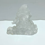 Beautiful Clear Quartz Flying Dragon Castle Carving 4 - Wholesale Crystals