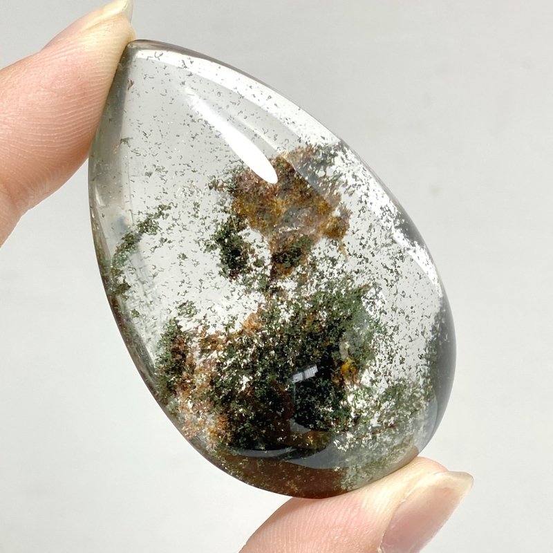 Beautiful Garden Quartz Waterdrop Shape For DIY Pendant -Wholesale Crystals
