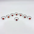 Beautiful Garnet Rhombus Ring Wholesale - Wholesale Crystals