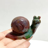 Beautiful Large Ocean Jasper Snails Carving Wholesale - Wholesale Crystals