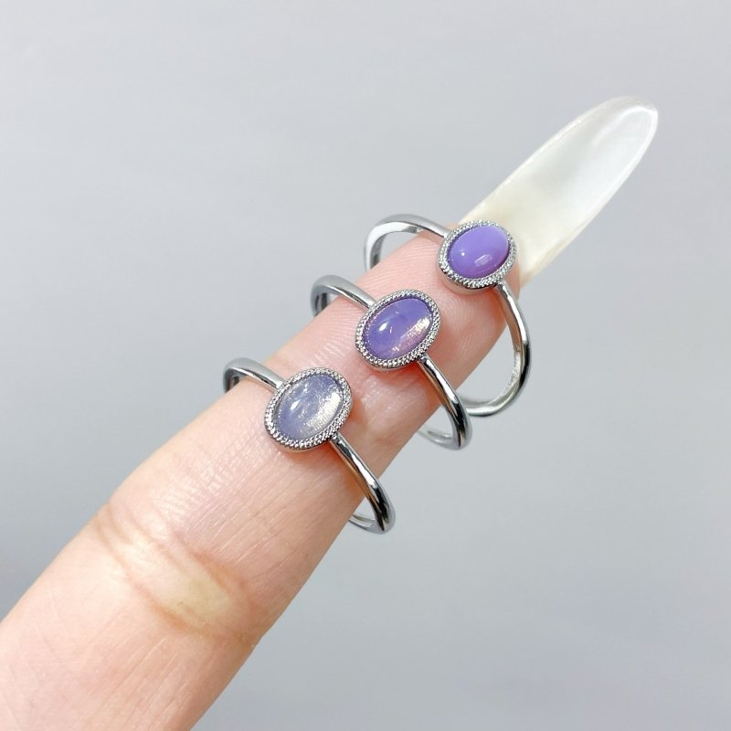 Beautiful Lavender Quartz Scorolite Ring Wholesale - Wholesale Crystals