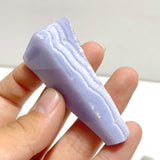 Beautiful Patterns Blue Lace Agate Free Form Mixed Size Wholesale - Wholesale Crystals