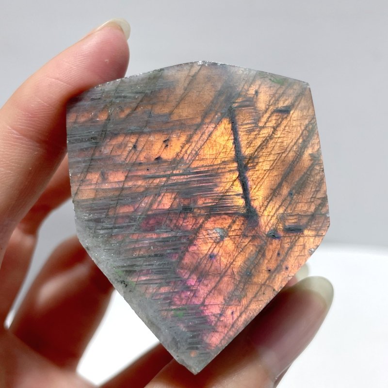 Beautiful Purple Yellow Labradorite Free Form Wholesale - Wholesale Crystals